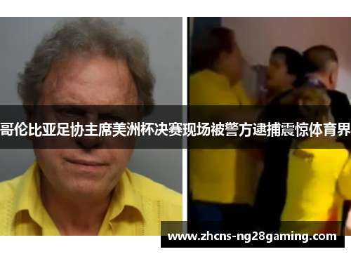 哥伦比亚足协主席美洲杯决赛现场被警方逮捕震惊体育界